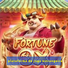 plataforma de jogo estrangeira